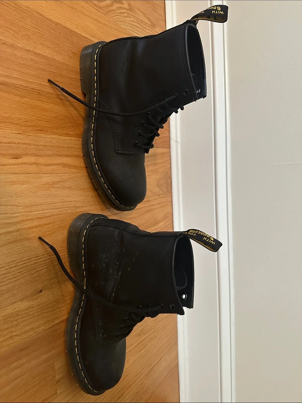 Dr. Martens 1460 Smooth Leather Lace Up Boots